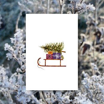 Schlitten und Geschenke2